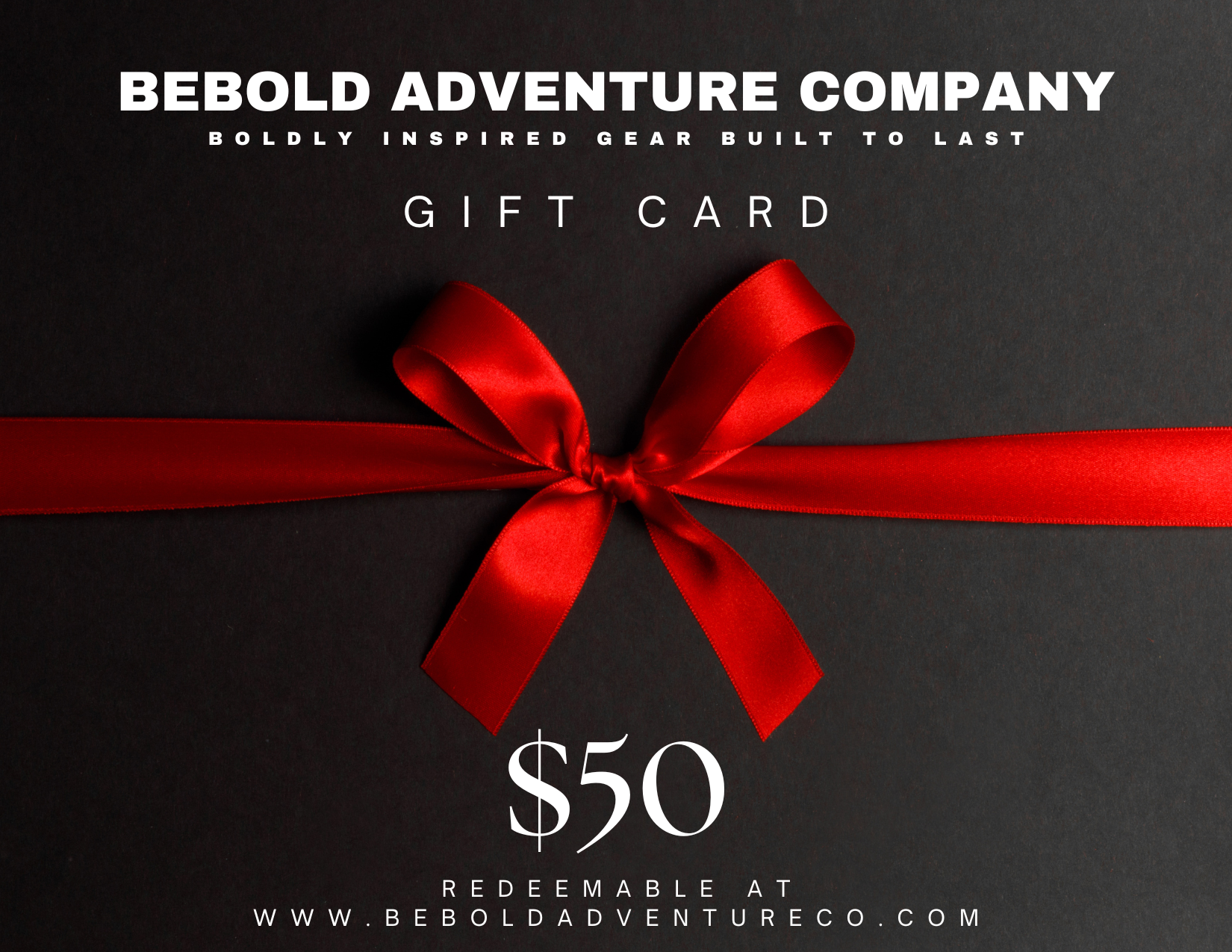BEBOLD Adventure Company Gift Card