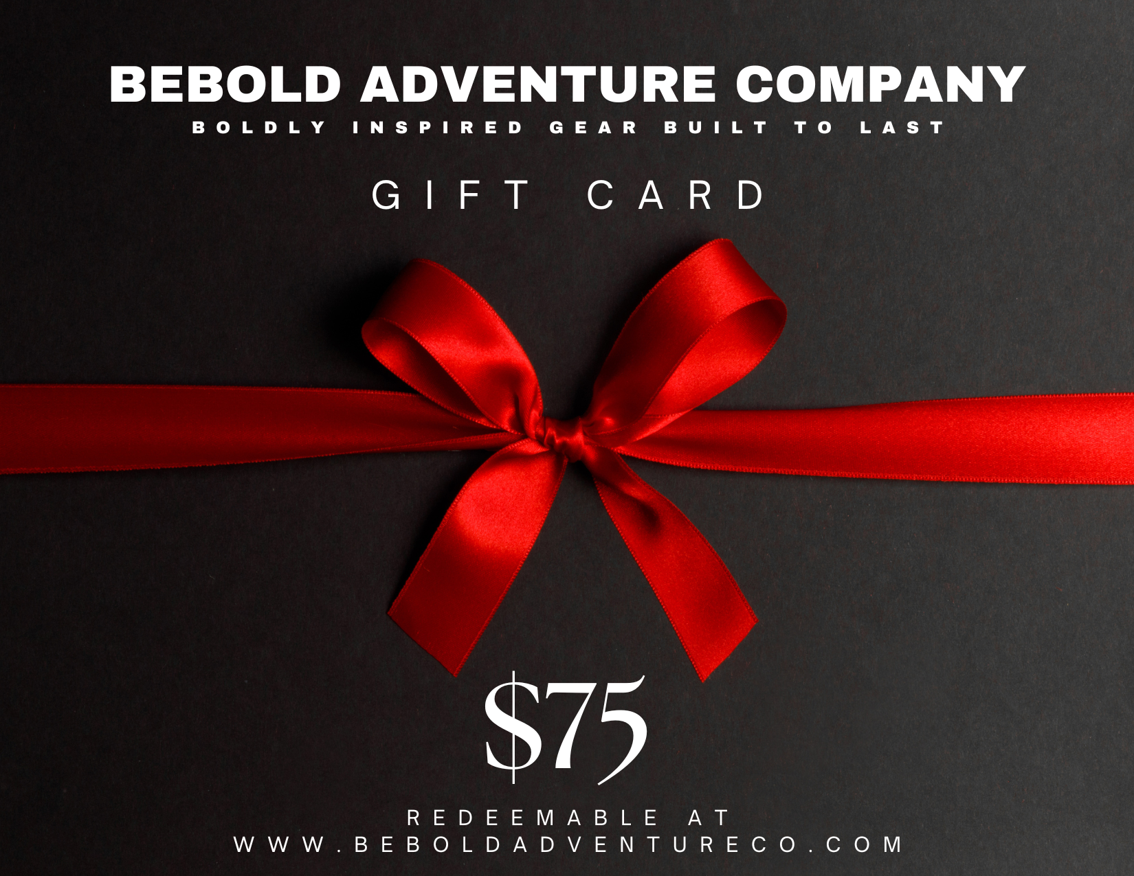 BEBOLD Adventure Company Gift Card